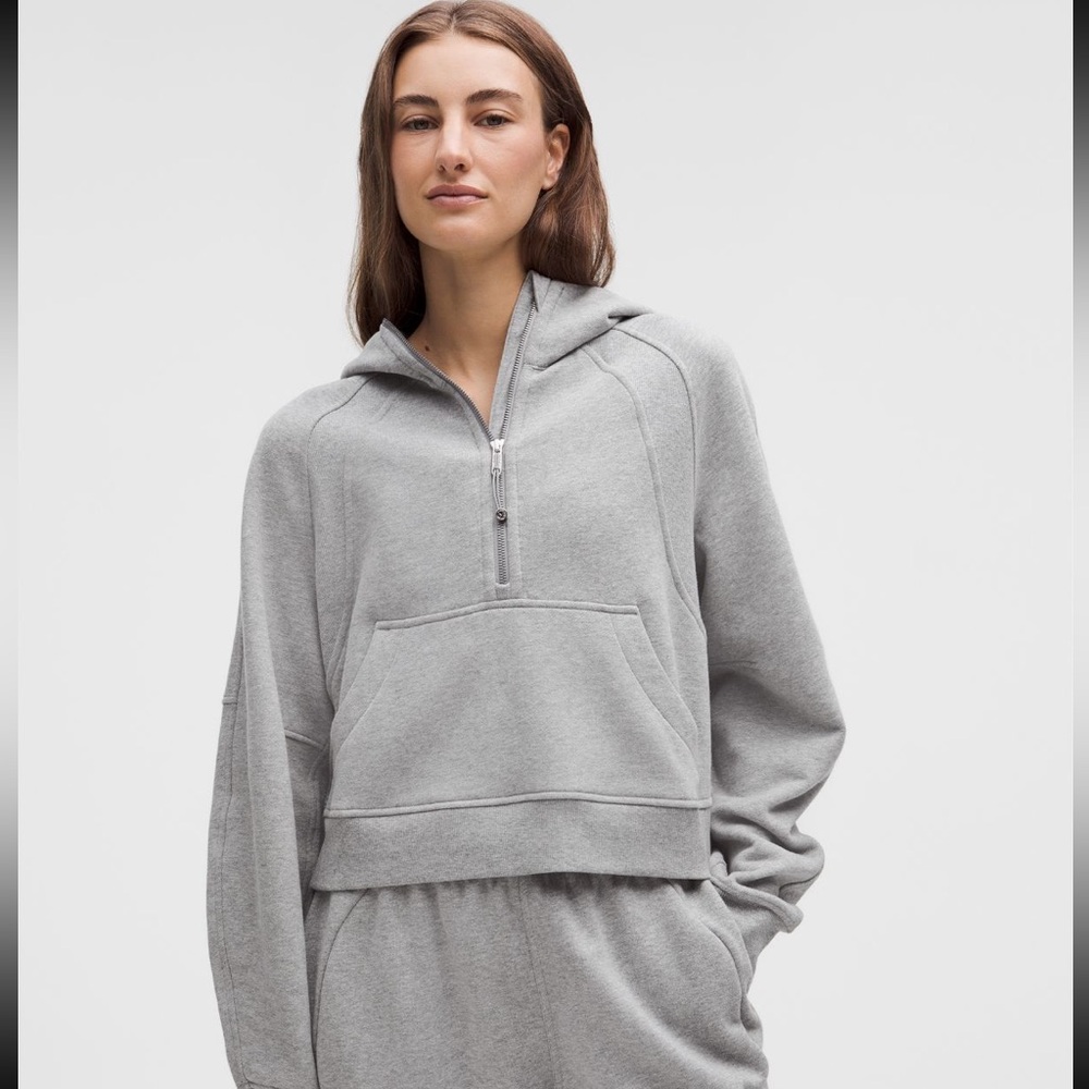 lululemon scuba oversized half zip hoodie